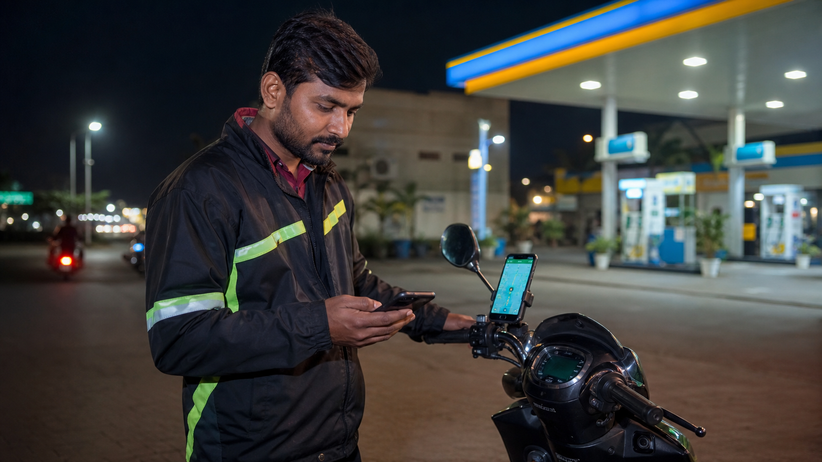 Safe Night Shift Routine for RideAccept Users